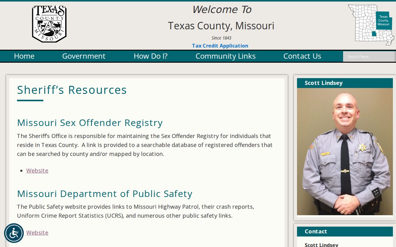 Texas County arrest search resources from the sheriff